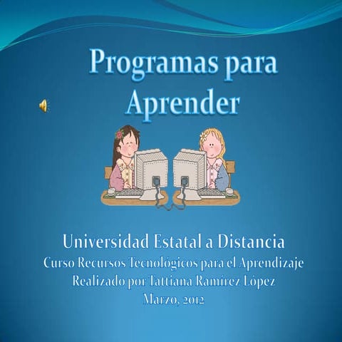 Programs para aprender 2