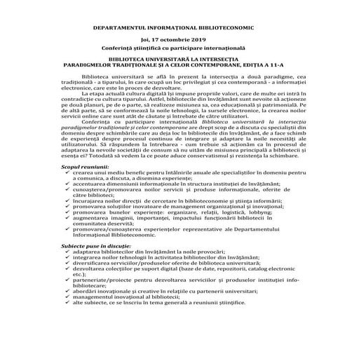 Program symposia investigatio bibliotheca 2019