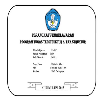 PROGRAM TUGAS TERSTRUKTUR DAN TAK, Oke...docx
