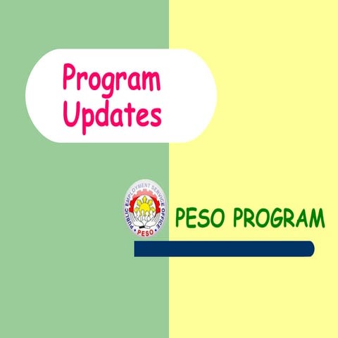 Program updates | PPT