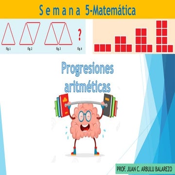 Progresión aritmética