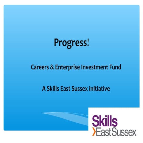 Progress! - New funding secured to help East Sussex Youngsters to the World o...
