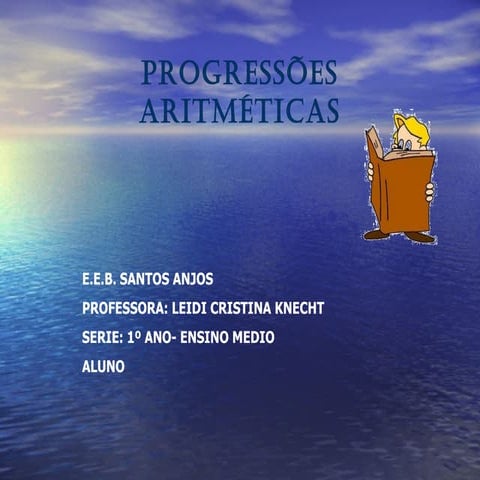 Progressao aritmetica