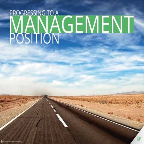 Progressing to a Management Position
