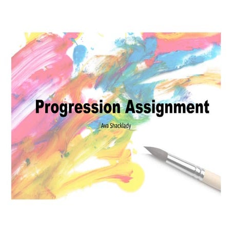 Progression Assignment