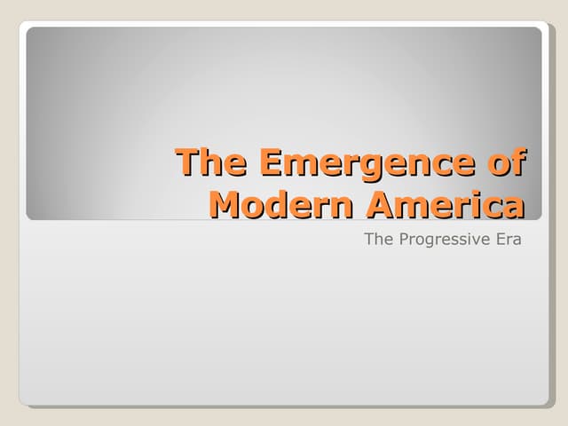 Progressive Era Cartoons