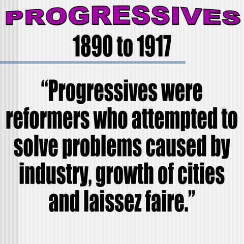 Progressives 1