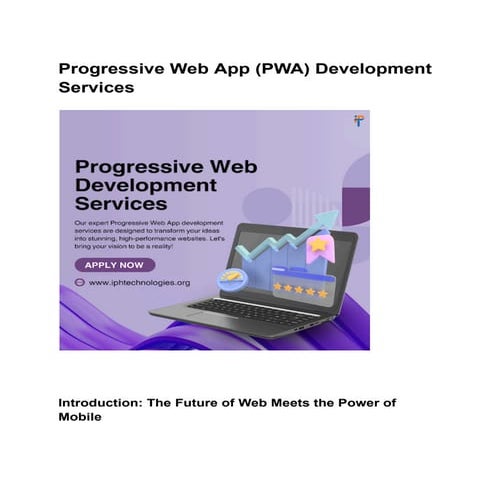 Progressive Web App (PWA) Development Services.pdf