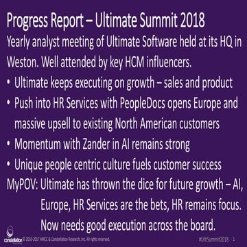 Event Report - ADP ReThink 2019 - Global Success, TMBC and great ...