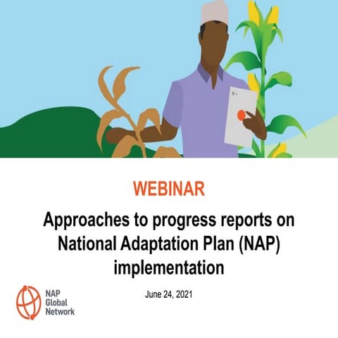 Webinar | Approaches to Progress Reporting on National Adaptation Plan (NAP) ...
