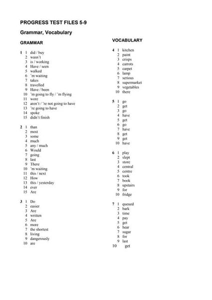 American English File 2 Workbook Answers American English File 2 Workbook Answers
