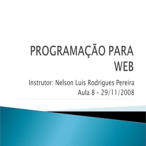 Progweb Aula8