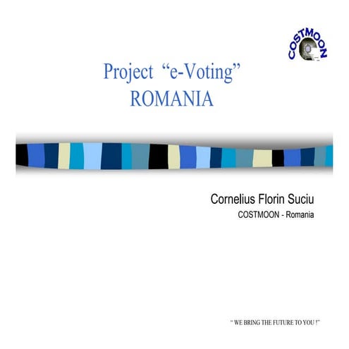 Proiect e-Voting Romania