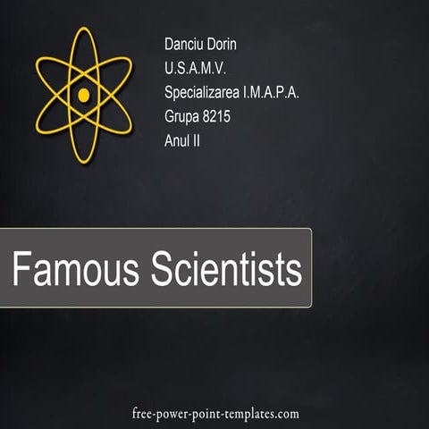 Famous scientists