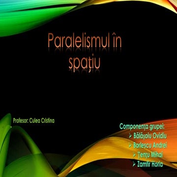 Proiect geometrie (CDS)