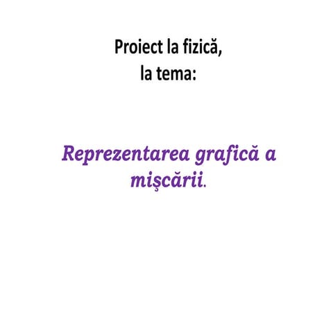 Proiect larisa furculiţă