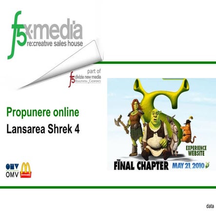 Proiect special shrek