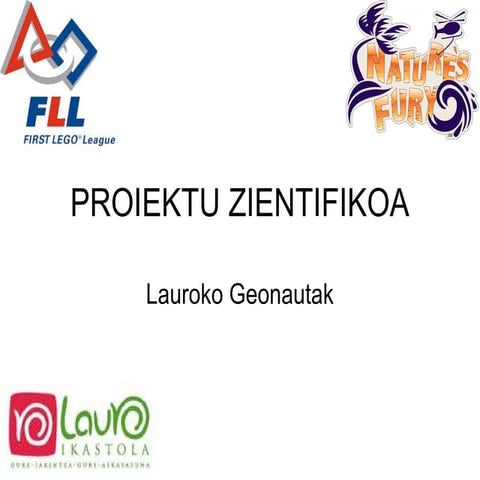 Proiektu Zientifikoa