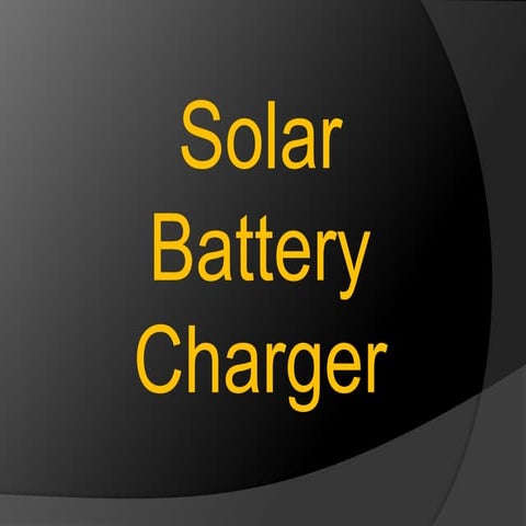 solar battery Charger using adapter or solar panel