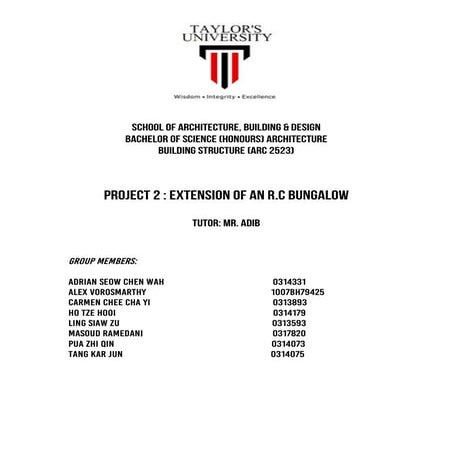 Building Structure Project 2 | PDF