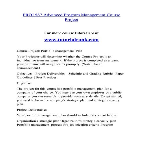 FINAL COURSE PROJECT PRESENTATION (SIGNATURE ASSIGNMENT)You .docx