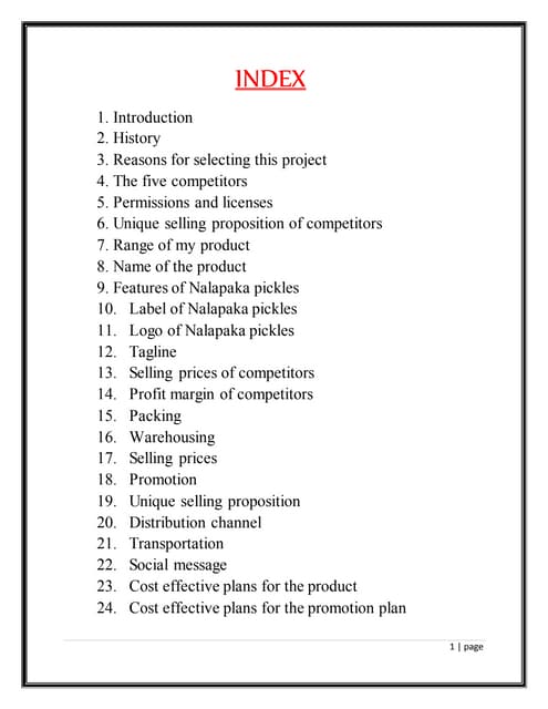 class 12 business studies project