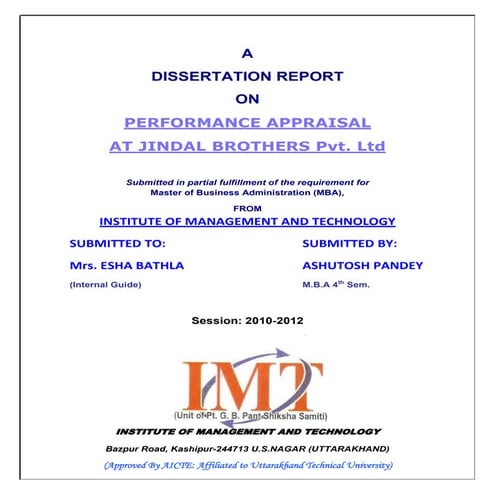 Project-performance appraisal