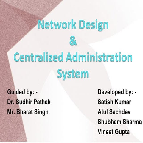 Project presentation