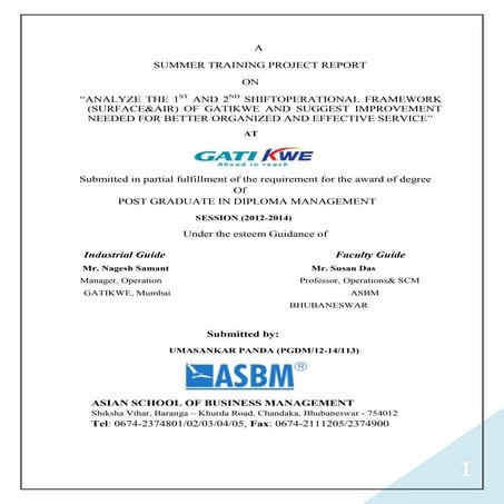 GATIKWE PROJECT WITH ALL DETAILS