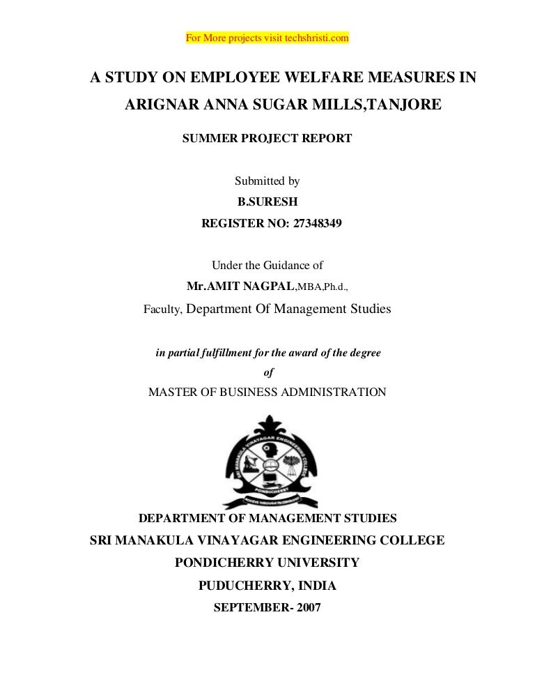 statutory and nonstatutory welfare measure