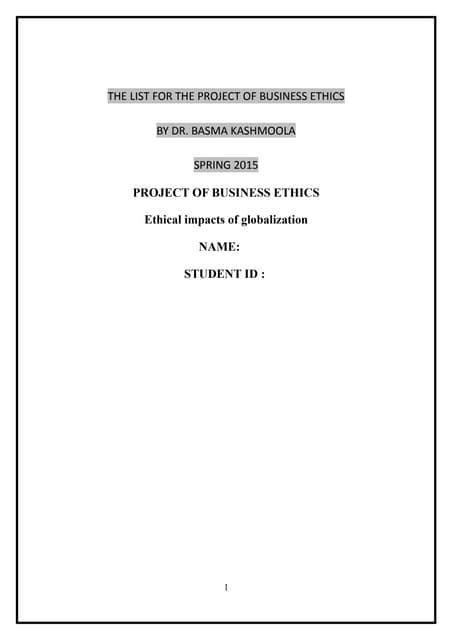 Project
