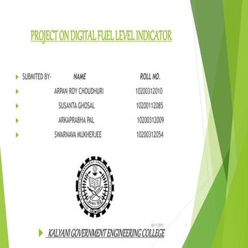 Wireless Fuel Level Indicator