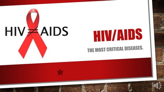 HIV/AIDS powerpoint | PPT