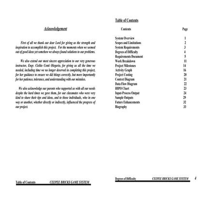 cpbricks project document