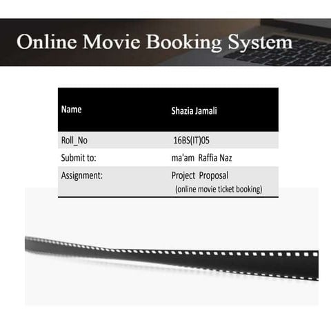 Online Movie ticket booking Project