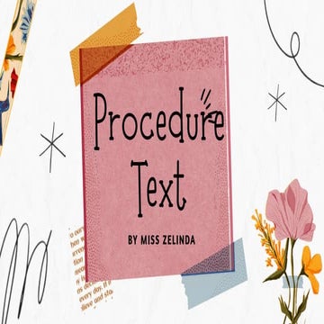 Procedure Text