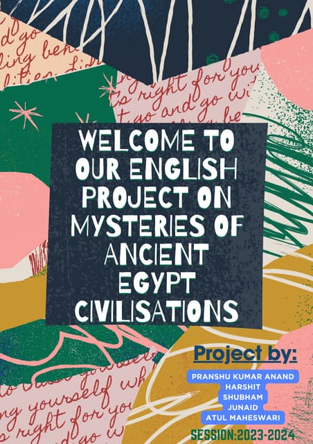 english class 11 project | PDF