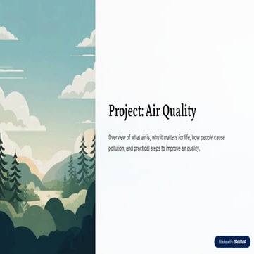 Project Air Quality and it's impact on e | PDF