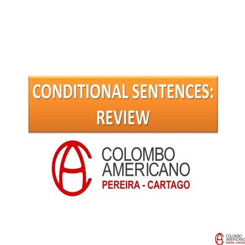 C14 U8 Project   conditional sentences. review.