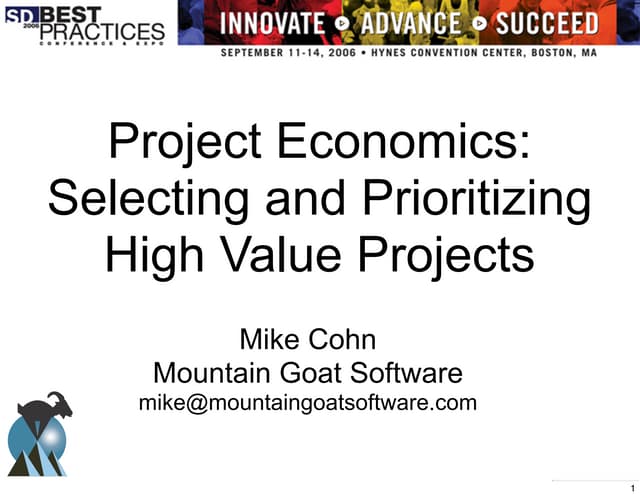 Project Economics