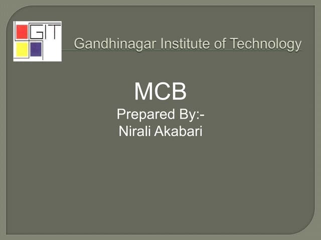ppt of EEE(MCB)