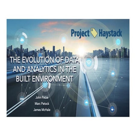 The Evolution of Data and Analytics in the Built Environment