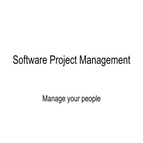 Project Management