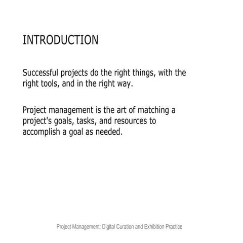 Project Management