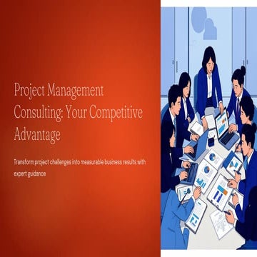 Project Management Consulting: Driving Business Success with Expert ...