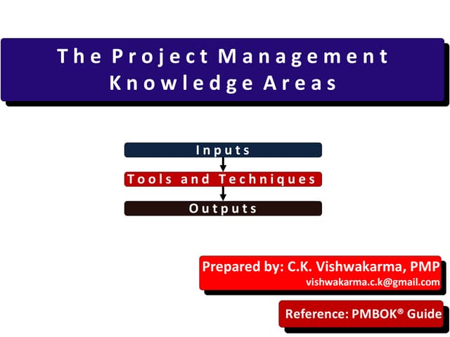 The Project Management Knowledge Ar...