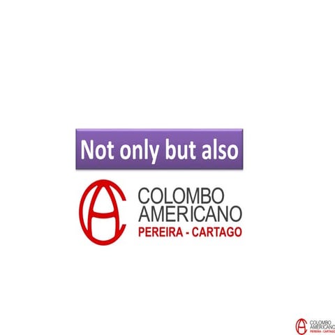 C16 U5 Project   not only but also