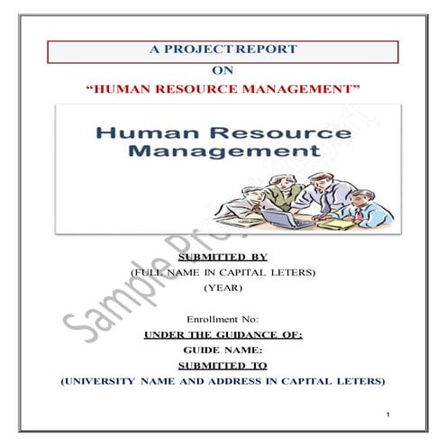 Project report-on-hrm-2-converted