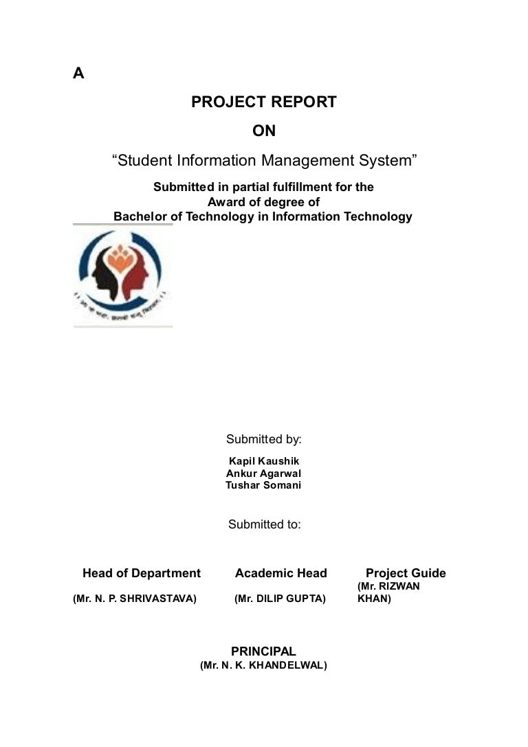 Masters thesis on database management based on php