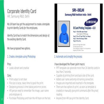 Project samsung-icard | PPTX
